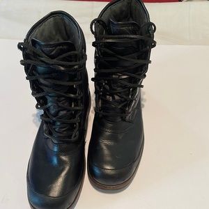 Mens UGG waterproof leather lace-up boots